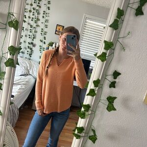 American eagle v notch long sleeve shirt